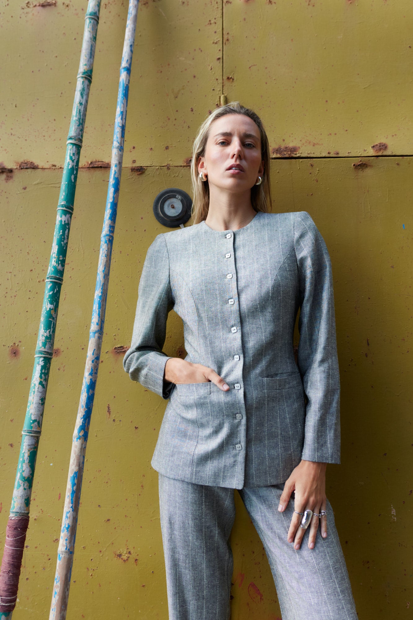 STRIA TAILORED TOP