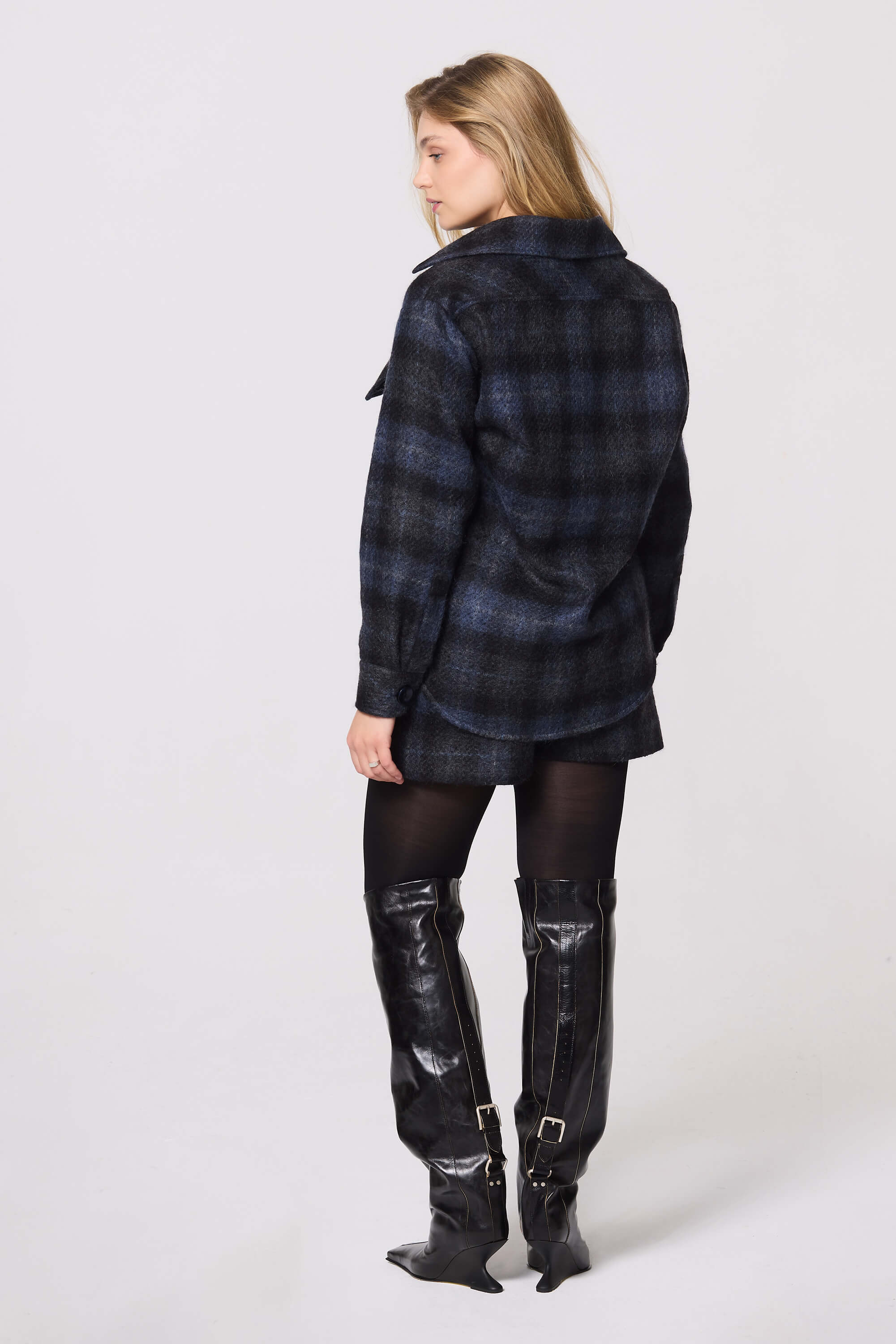 PANACHE SHIRT LONG OBSIDIAN