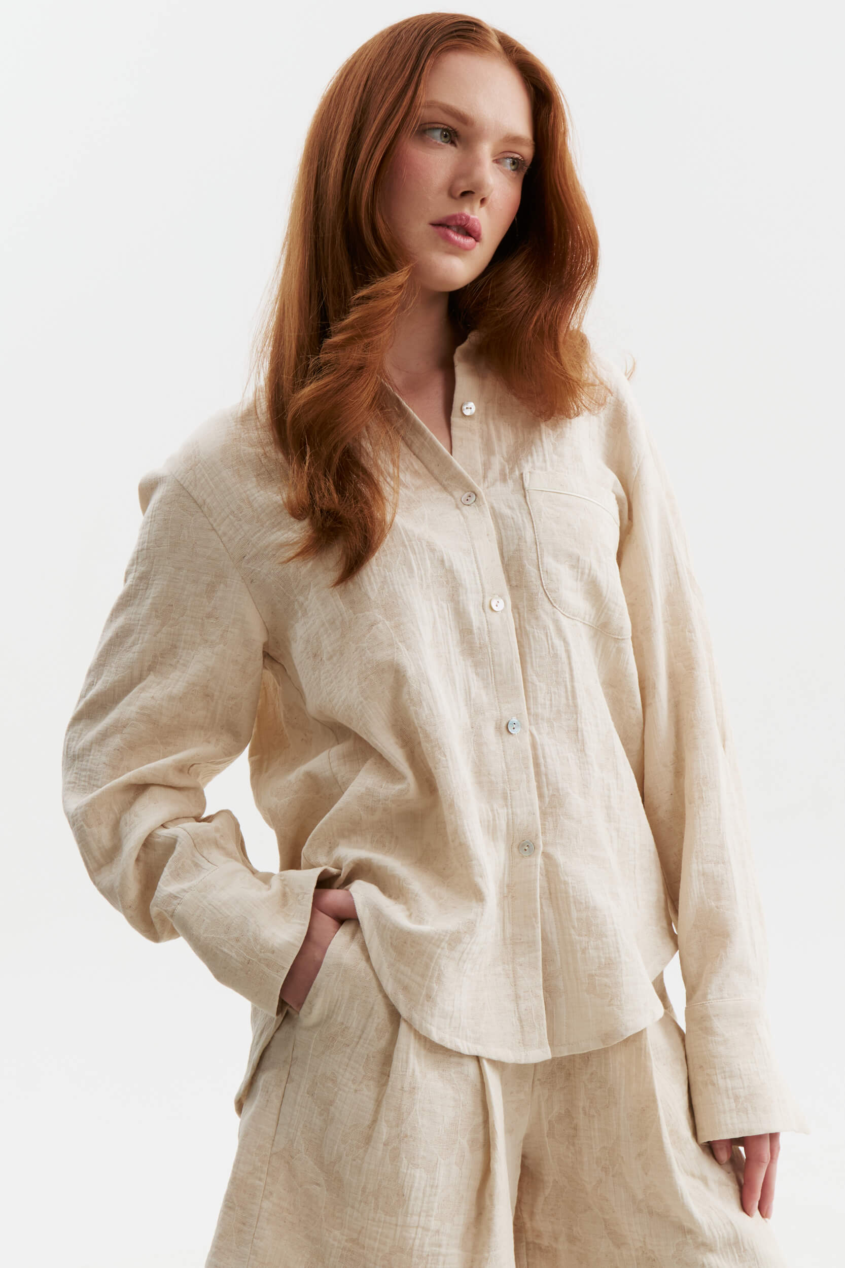 CALCE JACQUARD SHIRT