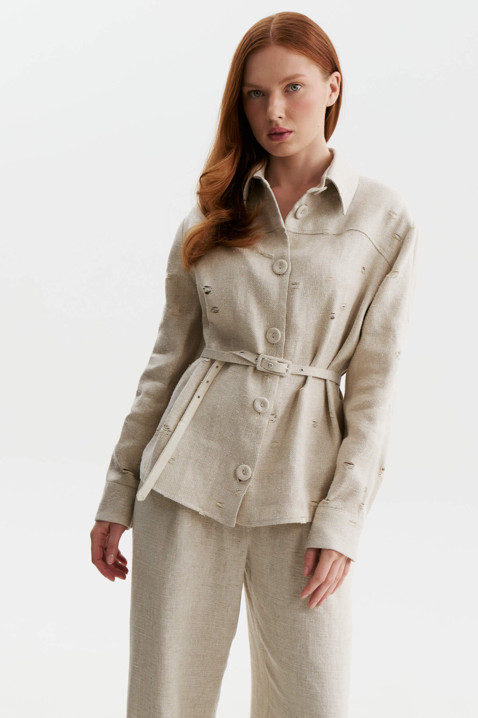 ATELIER OPENWORK SHIRT