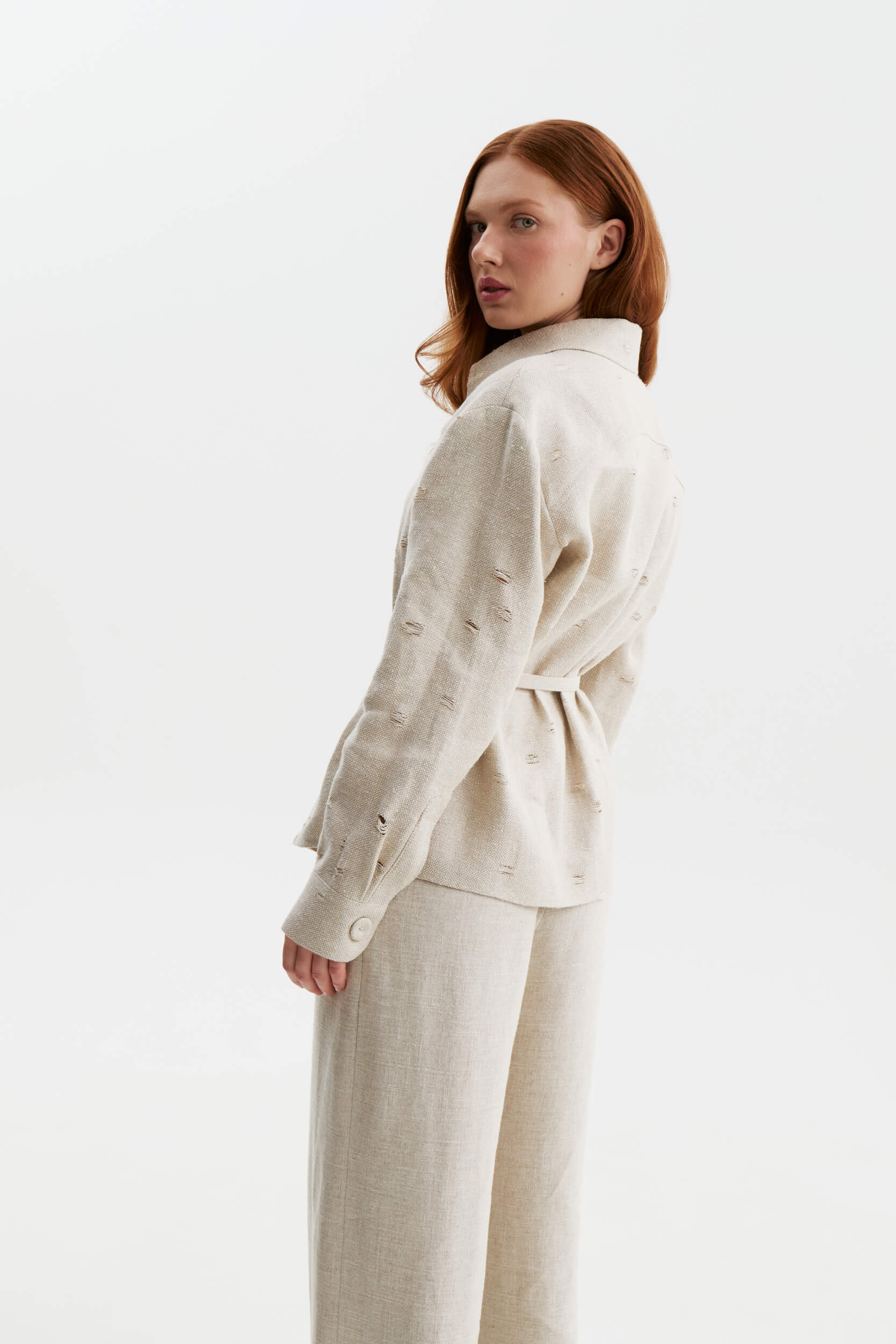 ATELIER OPENWORK SHIRT