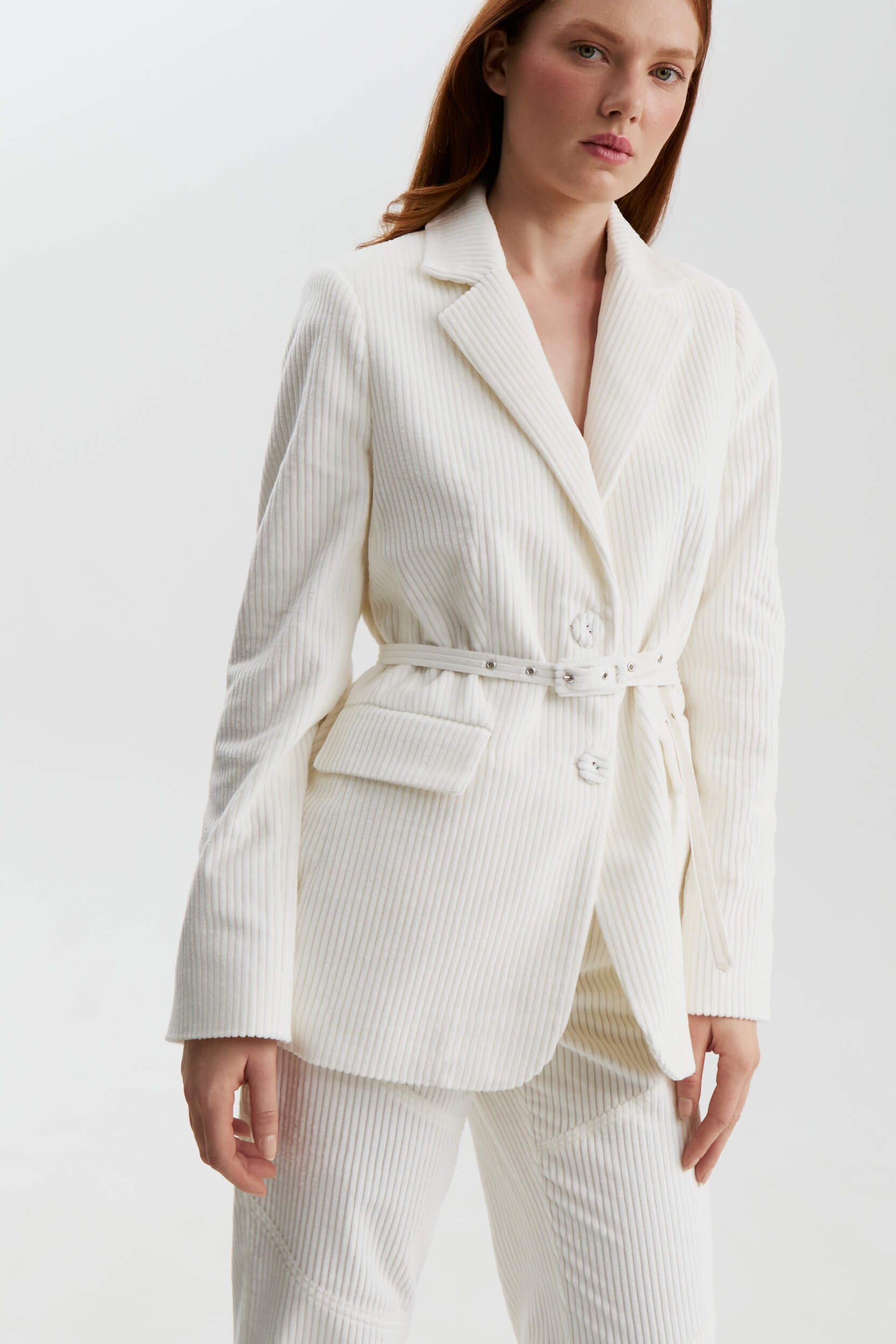 CHALK BLAZER