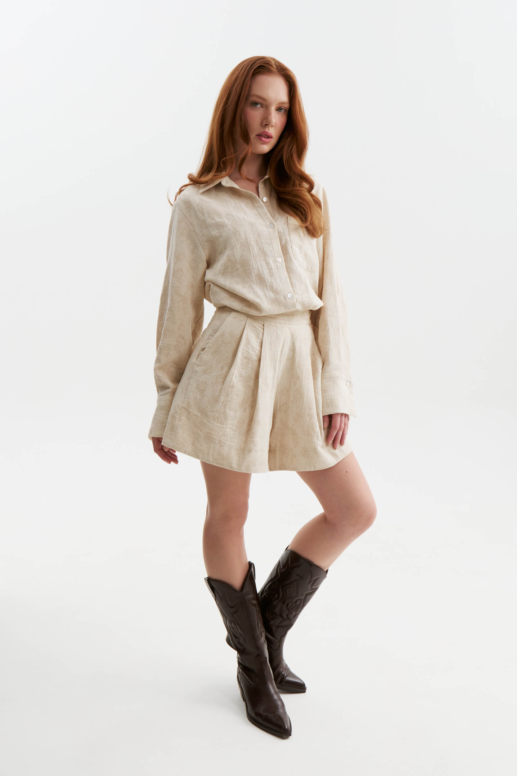 CALCE JACQUARD SHORTS