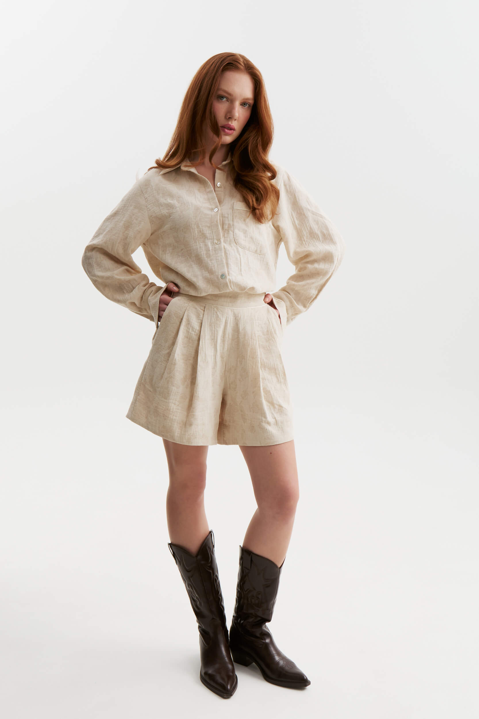 CALCE JACQUARD SHORTS