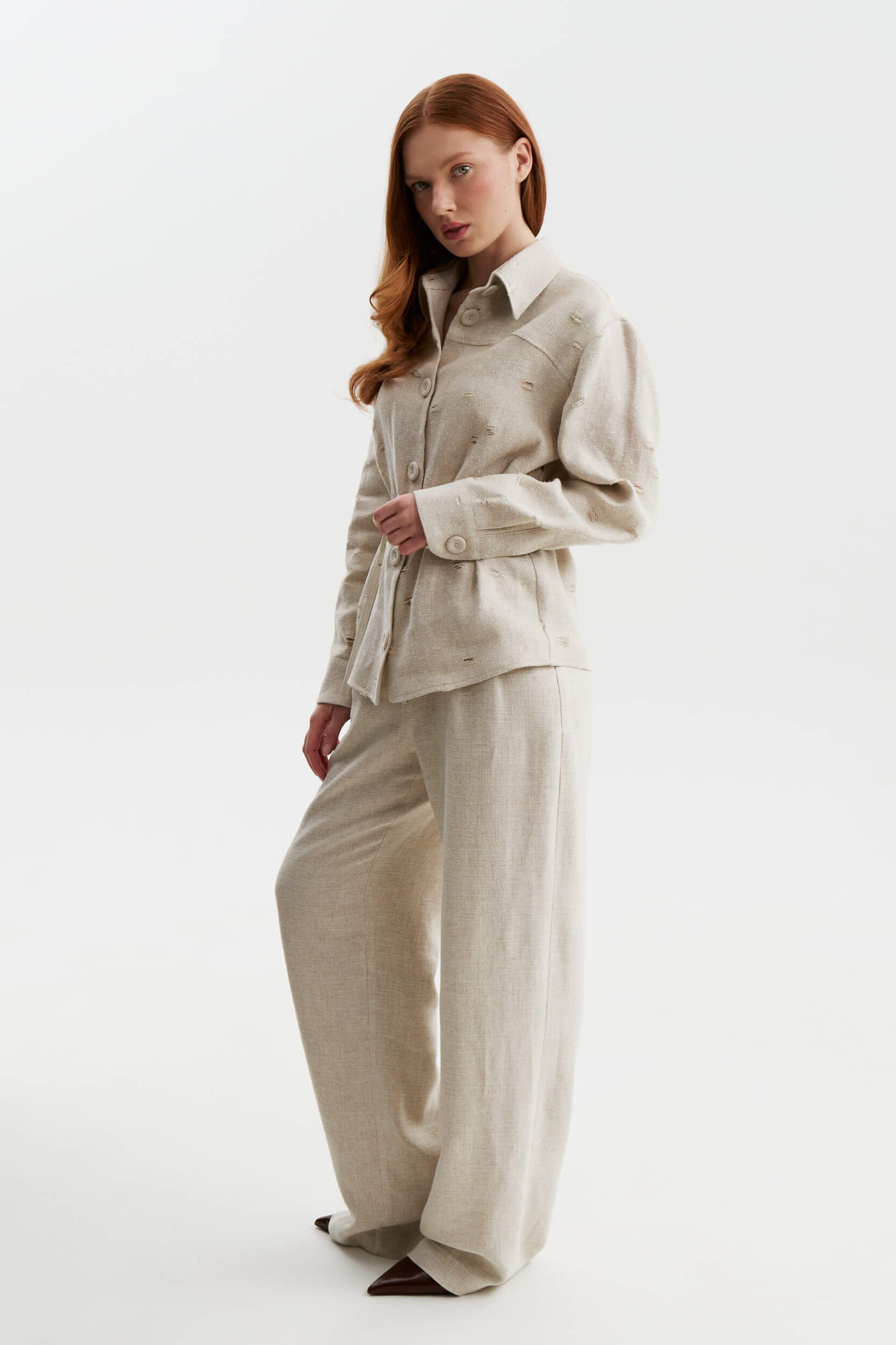 ATELIER OPENWORK SHIRT