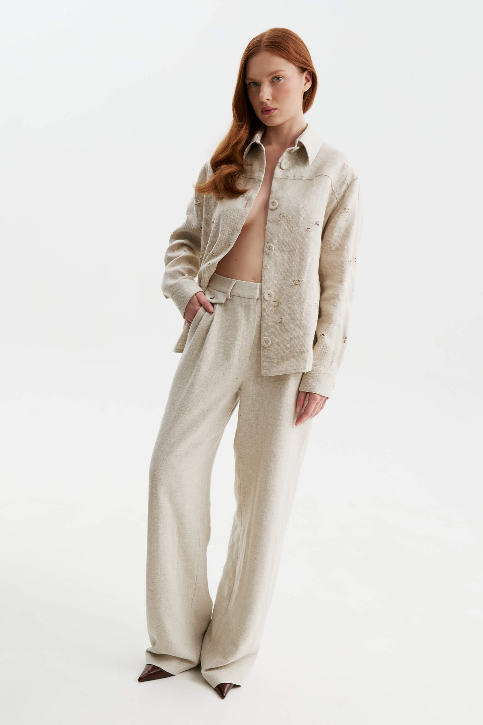 LOESS CASSADE TROUSERS