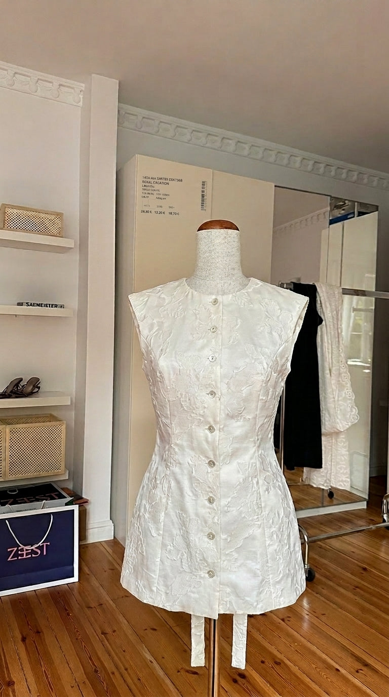 JACQUARD SET Crème