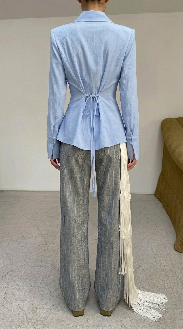 BOUTONNÉE SHIRT Baby Blue pre-order